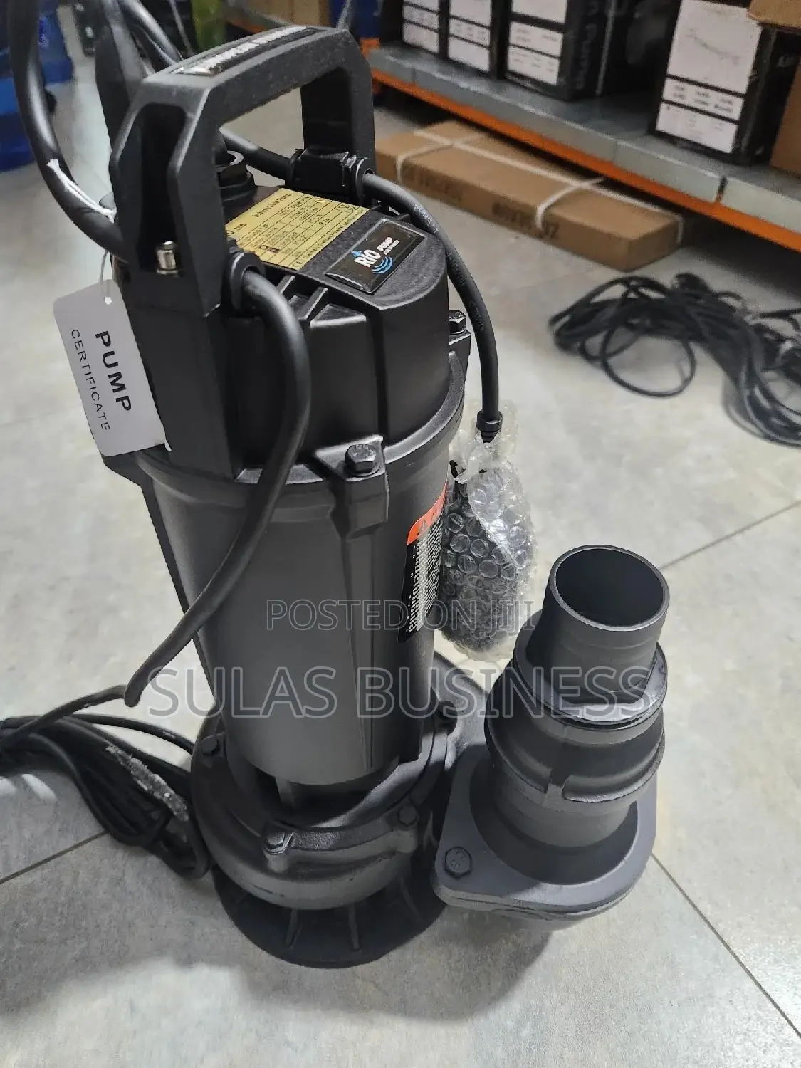 3.0 Hp Submersible Sewage Pump RIO