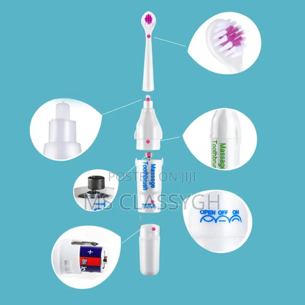Ultrasonic Massage Electric Toothbrush Waterproof Oral Produ