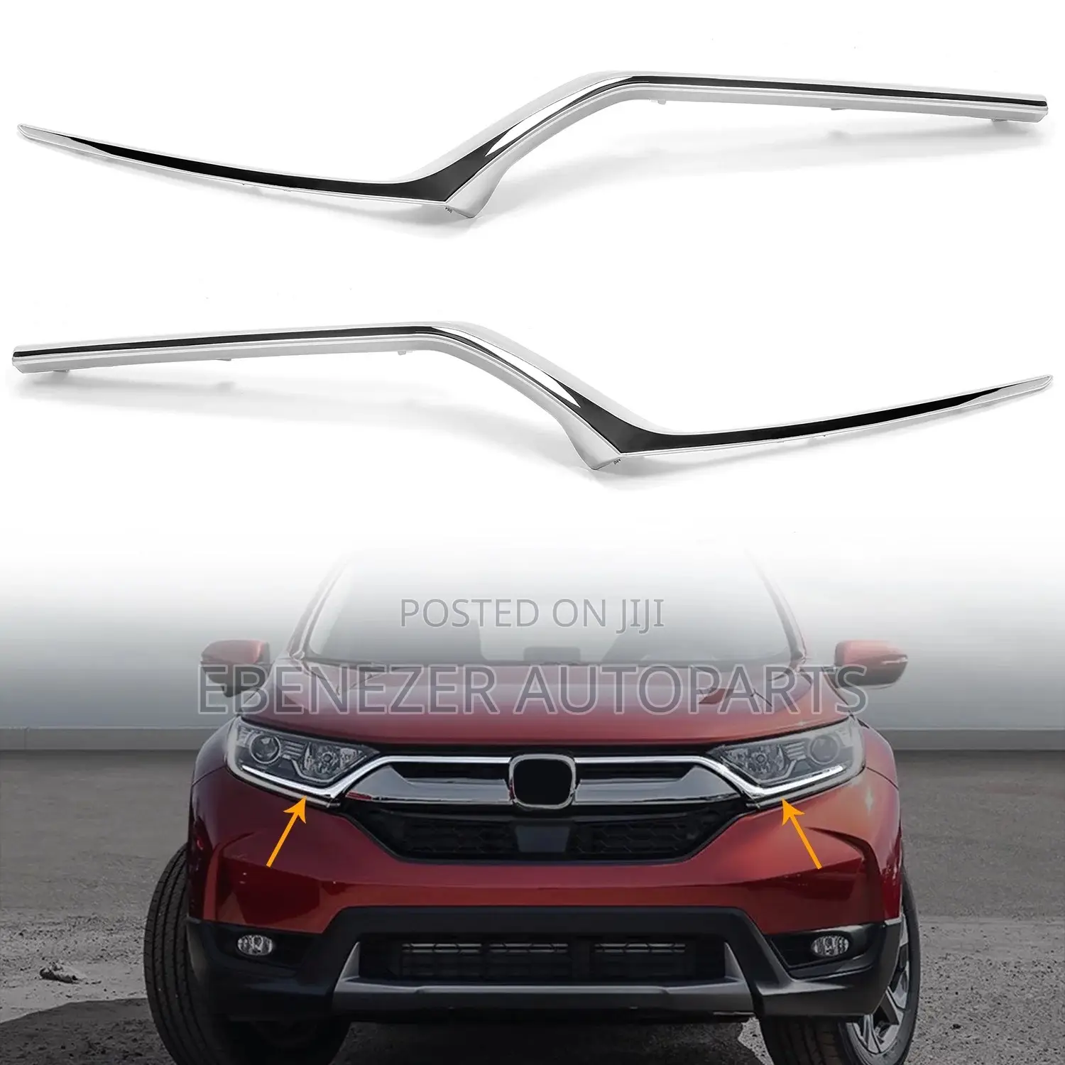 Honda Cr-v 2017,2018,2019 Headlight Chrome