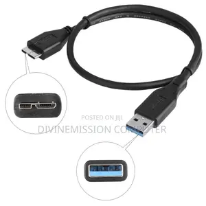 3.0 Hard Drives Cord. High Quality USB