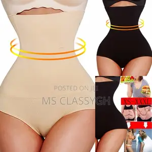 High Waist Belly Panties Women Shaping Panties Breathable B