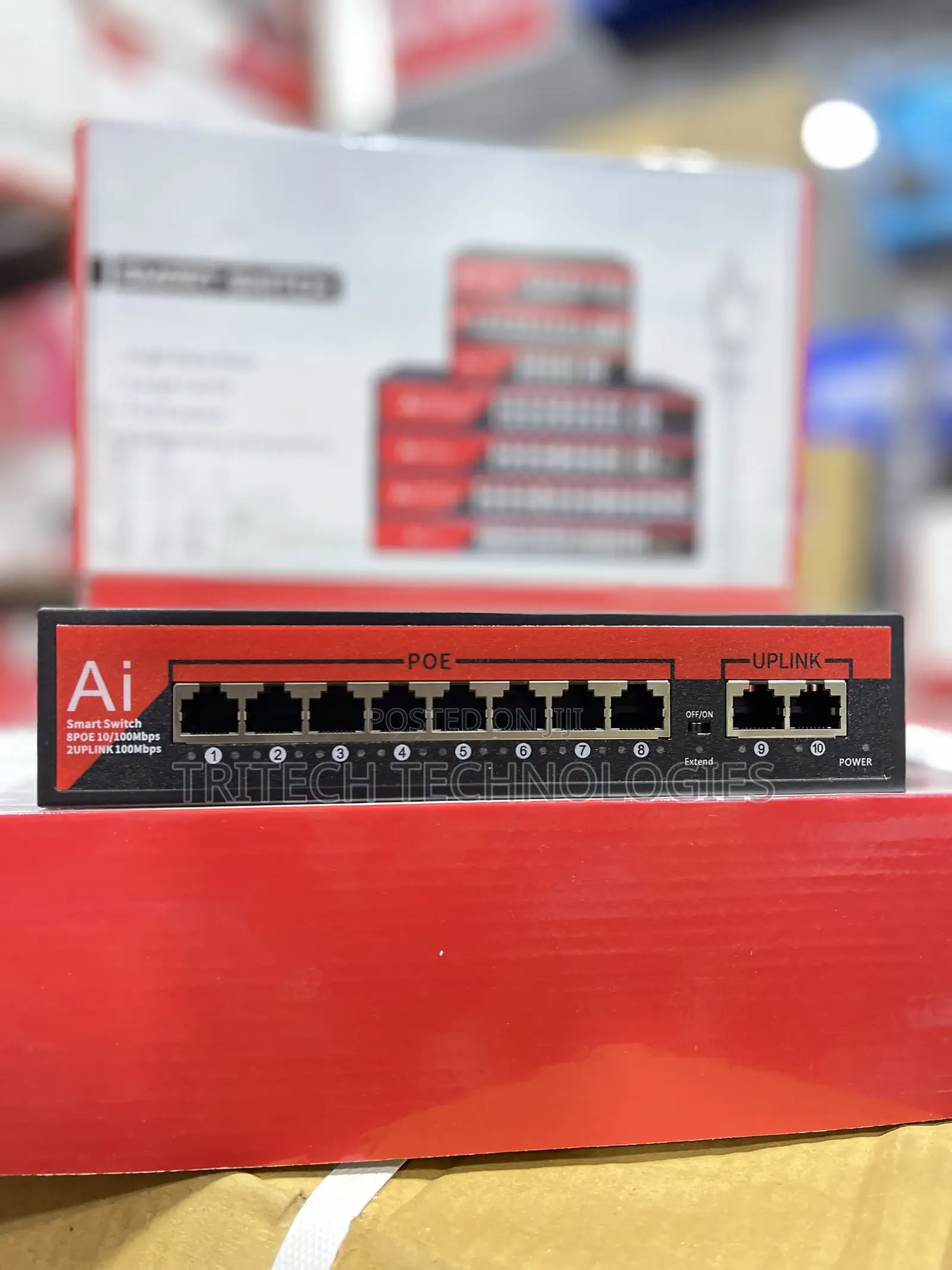 Ai 8port Smart Poe Switch + 2uplink
