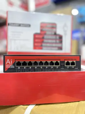 Ai 8port Smart Poe Switch + 2uplink