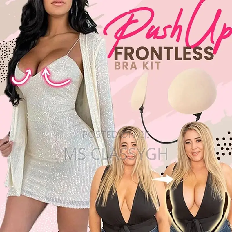 Bra Kit Push-Up Bikini Strapless Invisible Bra Gather Thin