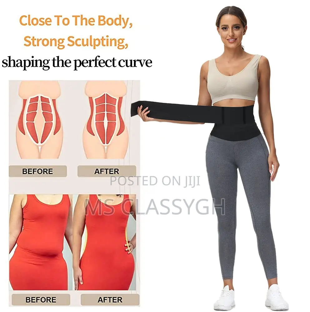 Wrap Waist Trainer Bandage Waist Support Belt 3-6cm