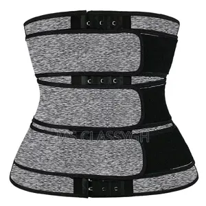 3-Belt Waist Trainer Neoprene Body Shaper Slimming Belt