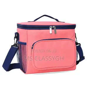 Unisex Thermal Insulated Lunch Bag Food Carrier Tote Oxford