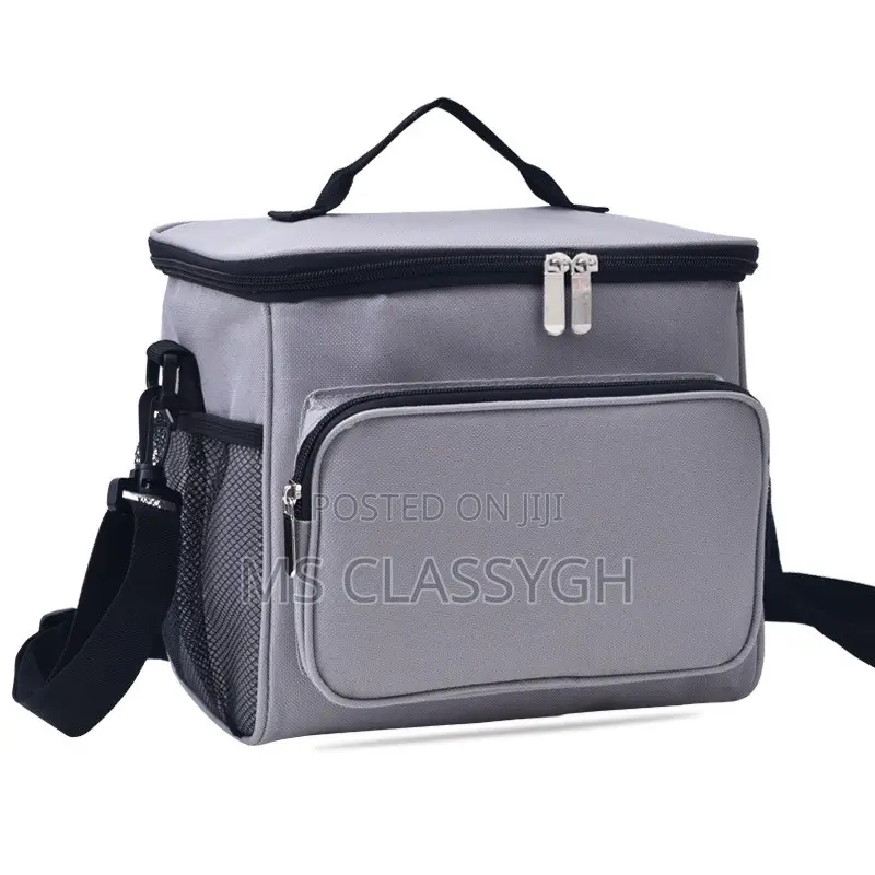 Unisex Thermal Insulated Lunch Bag Food Carrier Tote Oxford