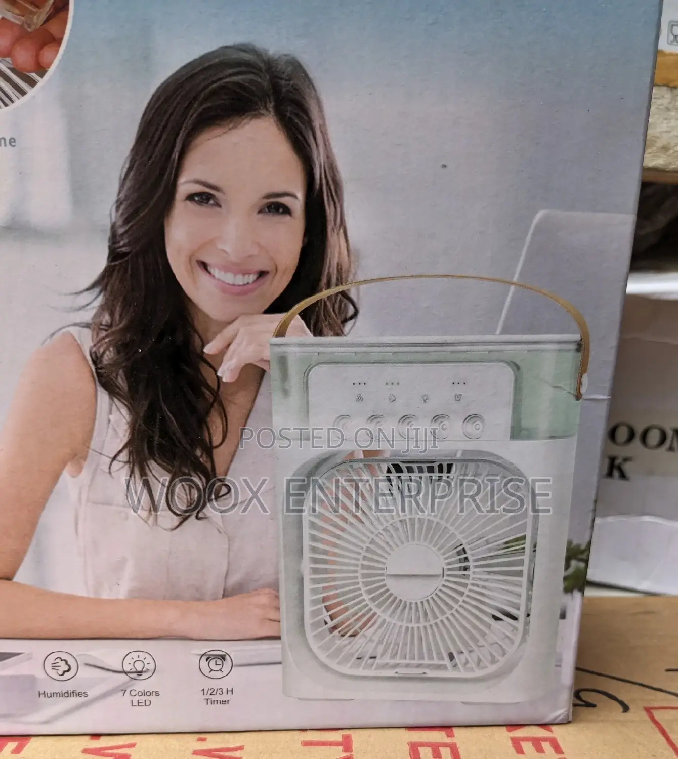 Rechargeable Portable Air Cooler Fan / Humidifier