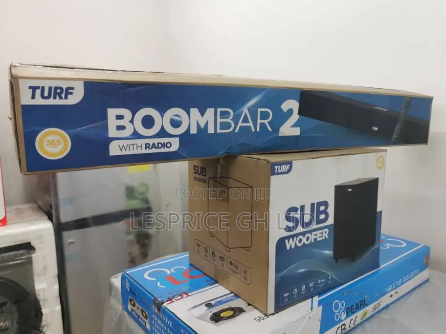 Energy Saving//Turf Boom Sound Bar With Inbuilt Radio
