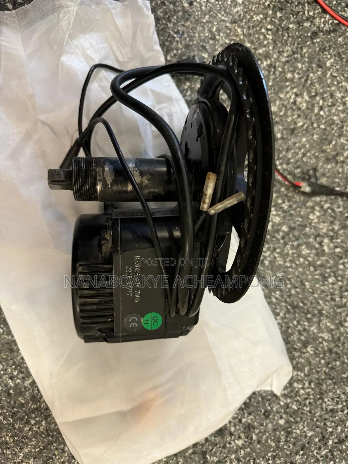 E-Bike Bbso1bbso Mid Drive Motor and Battery Spec:52.17.5ah.