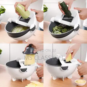 9 in 1 Mult Magic Rotate Vege Slicer With 2L Drain Basket Ve