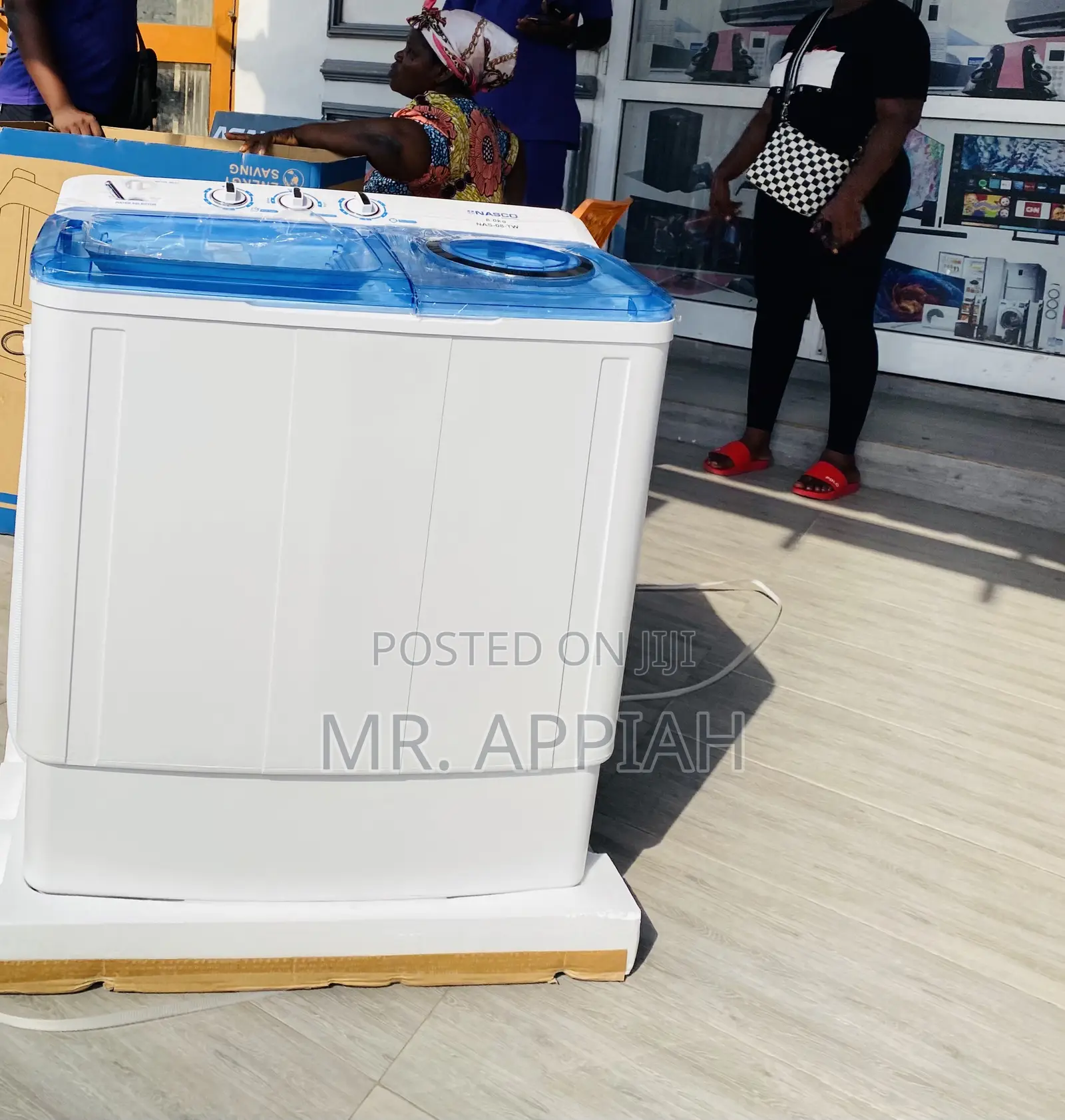 Original Nasco 8kg Washing Machine + Stainless Steel Tub