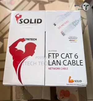 Solid FTP Cable 305m Cat6