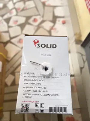 Solid FTP Cable 305m Cat6