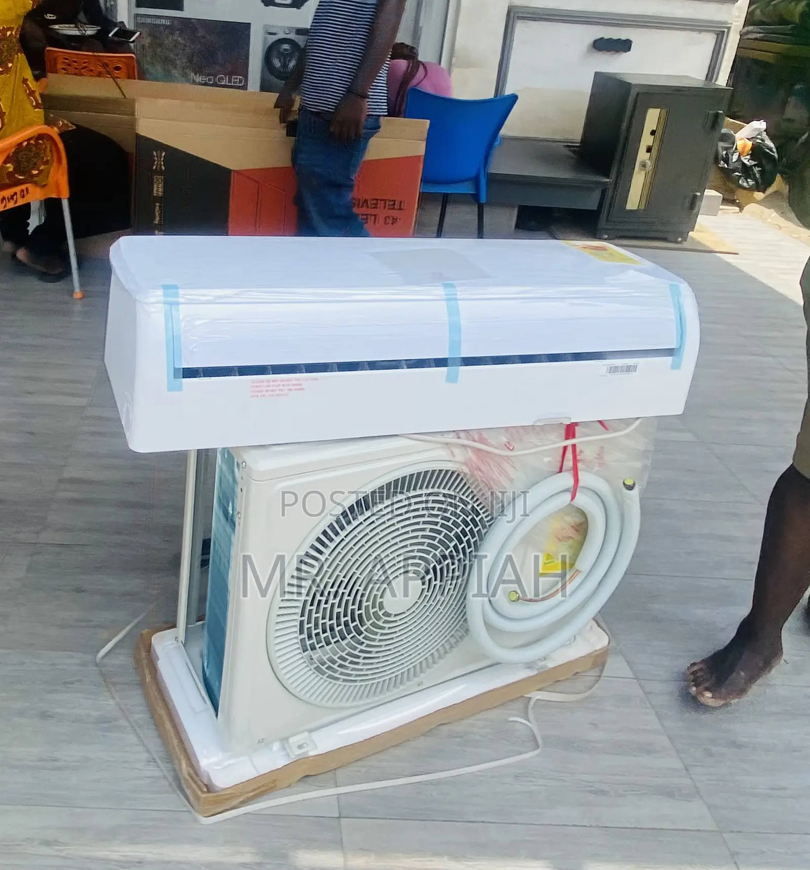 Latest Zara 2.0hp Split Type Air Conditioner(White)R410.