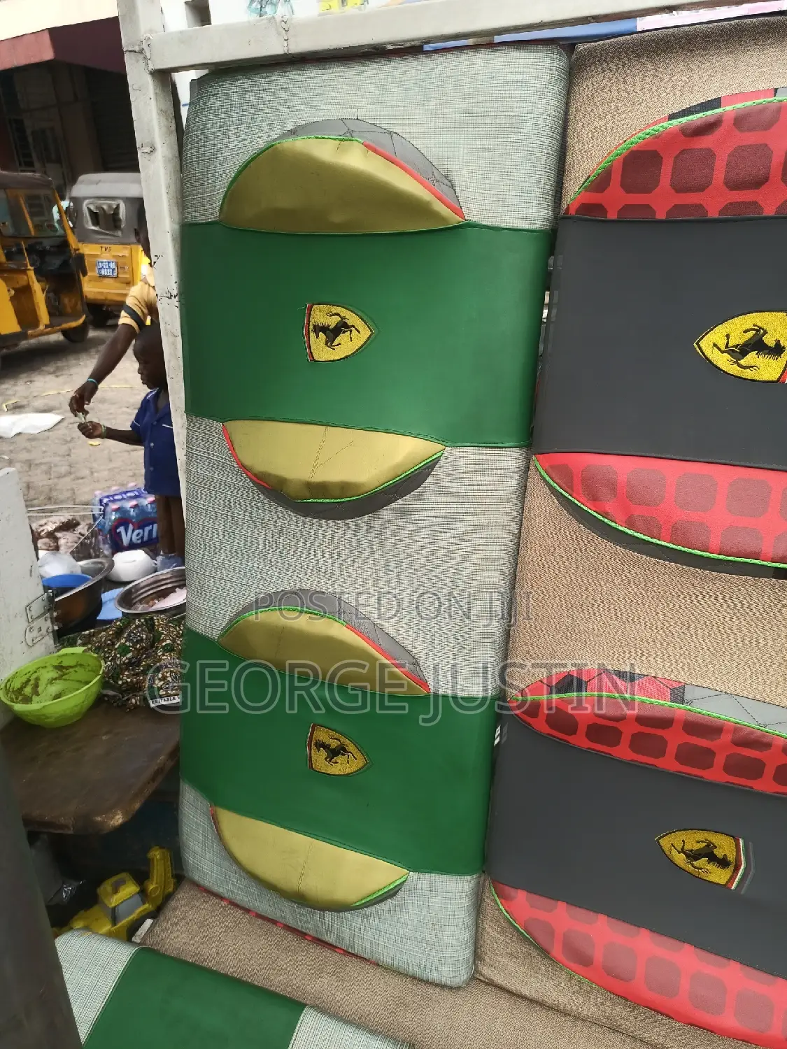 Original Seat Covers for Bajaj TVS