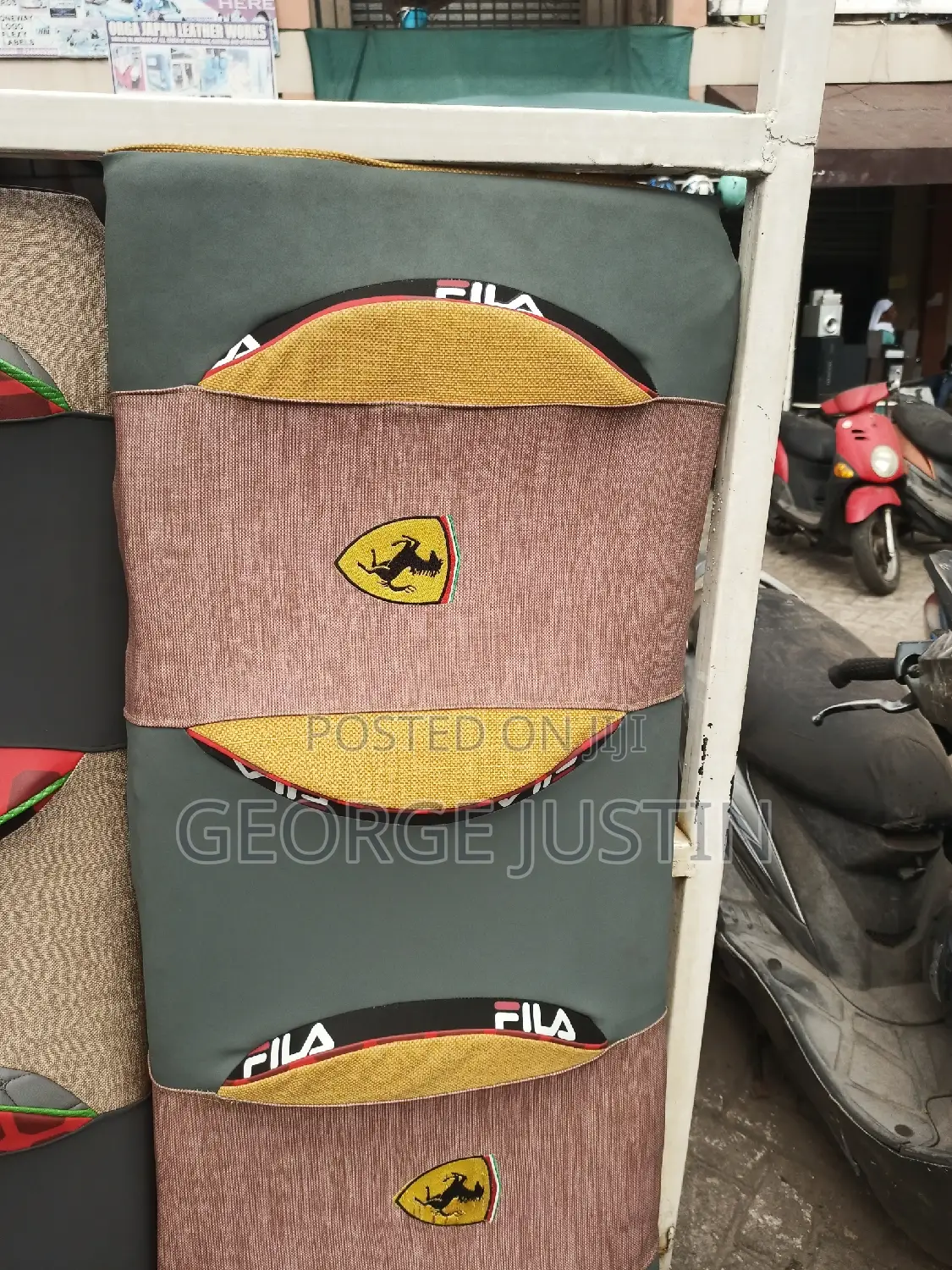 Original Seat Covers for Bajaj TVS