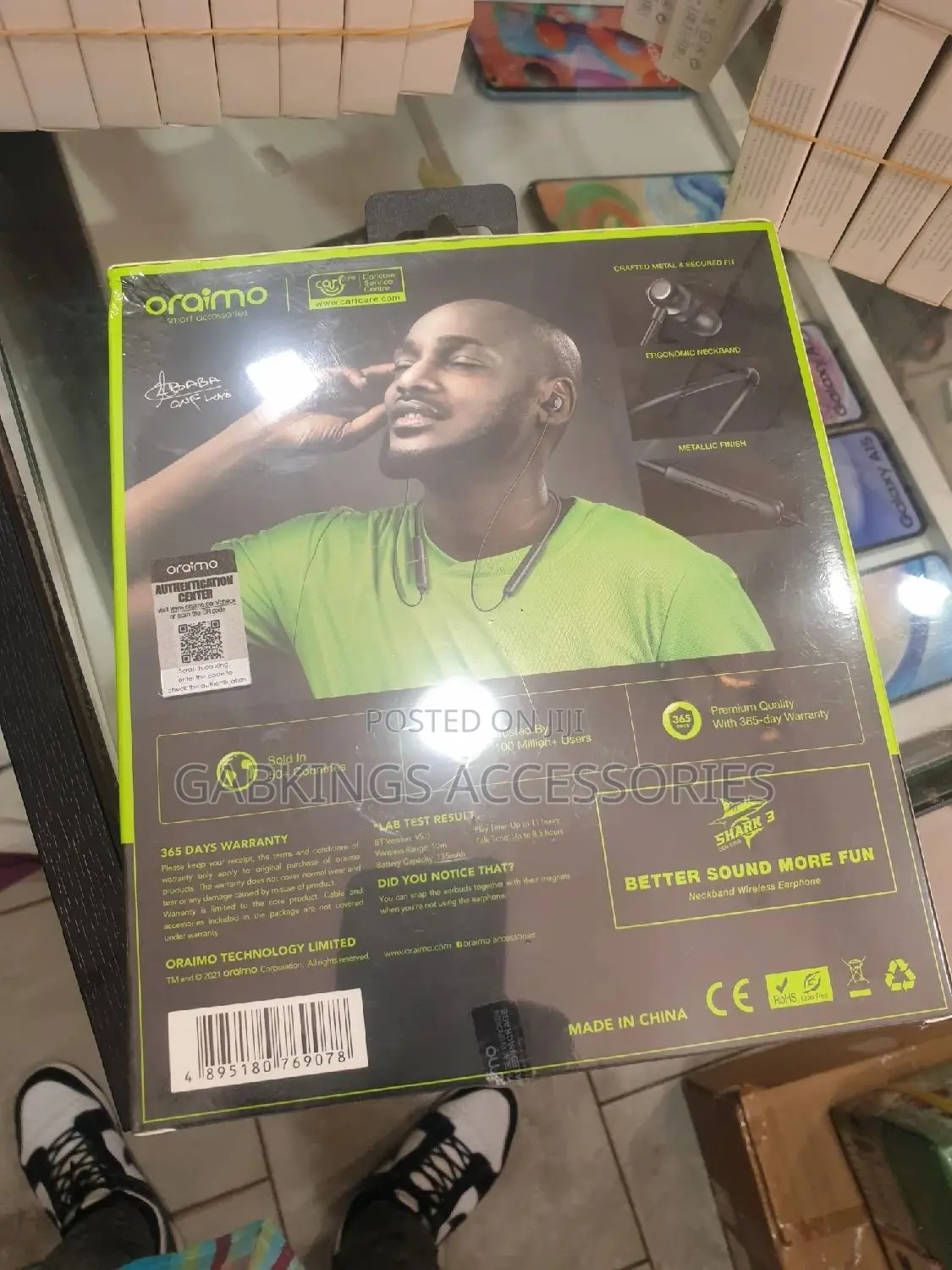 Shark 3 Sports Wireless Headphone