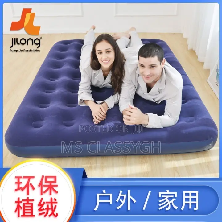 Inflatable Mattress Single Double Outdoor Air Folding
