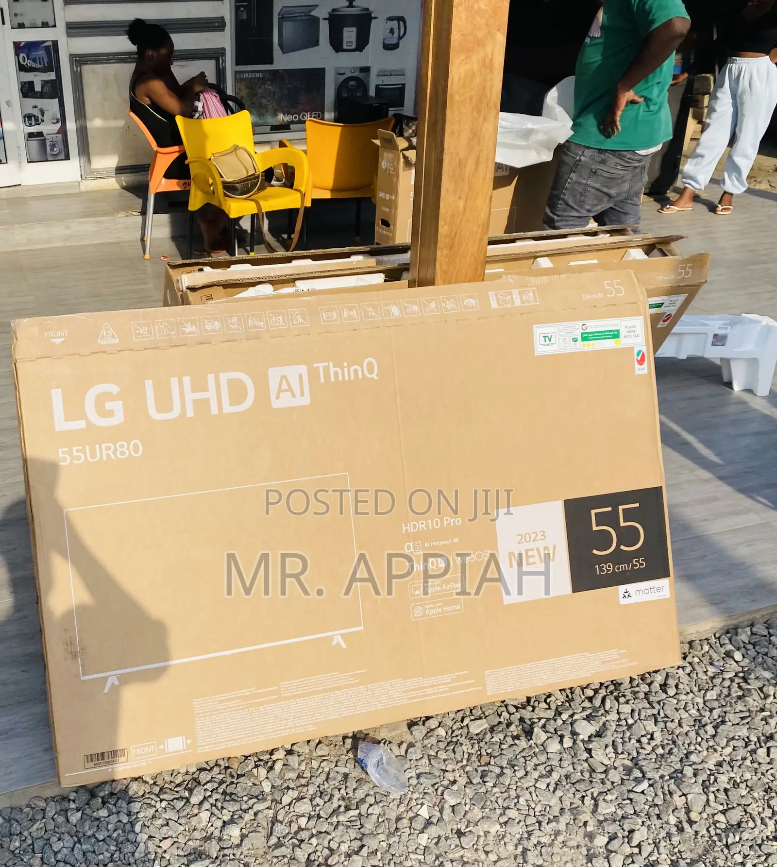 Original Lg 55ur8000 55” Uhd Smart Tv + Remote Control