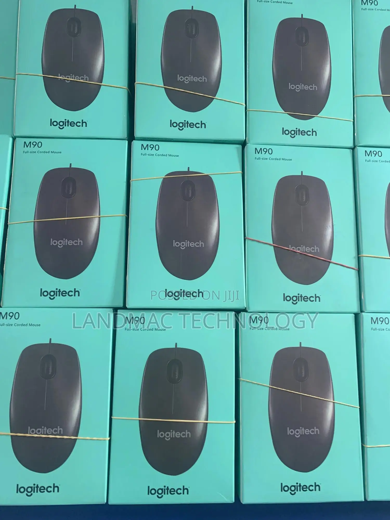 Logitech Wired Mouse M90 Black Usb