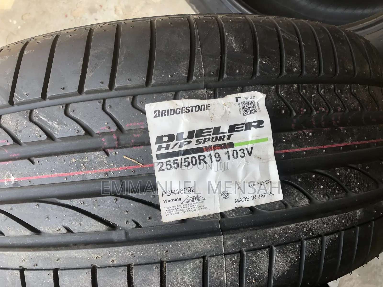 255/50r19 Bridgestone