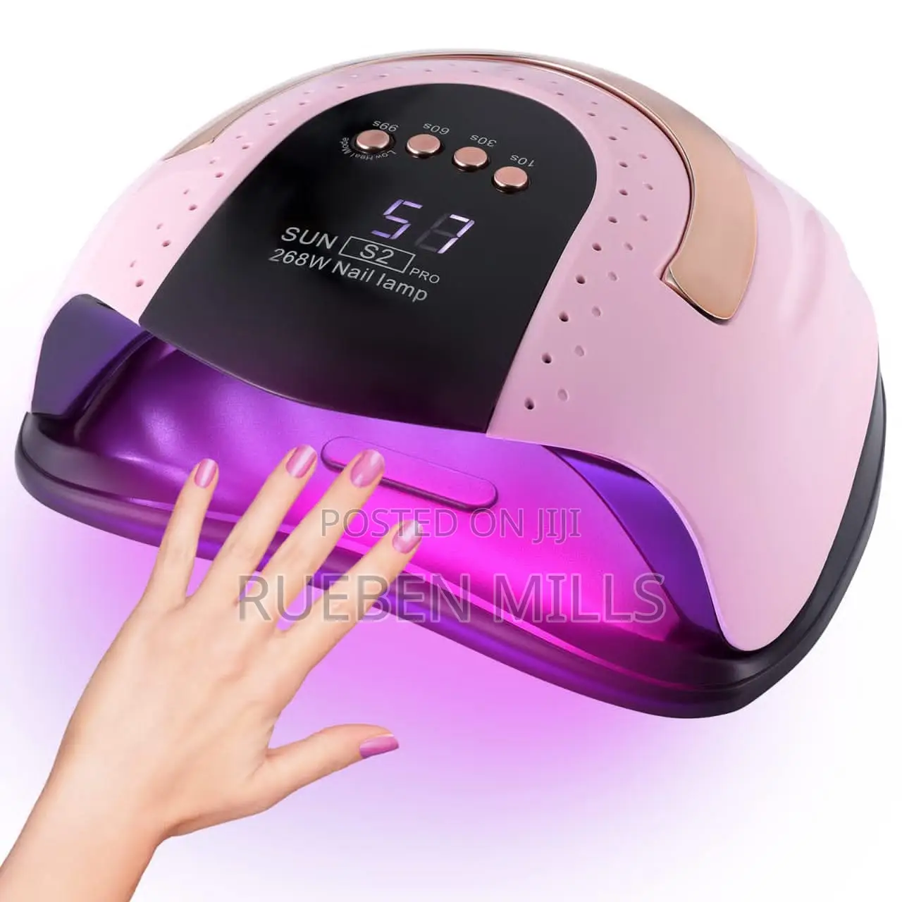 Sun S2 Pro 268W UV LED Nail Dryer Lamp Machine