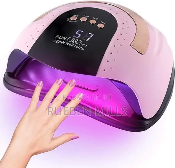 4 Timers 268W Powerful Sun S2 Pro UVLED Nail Dryer Lamp