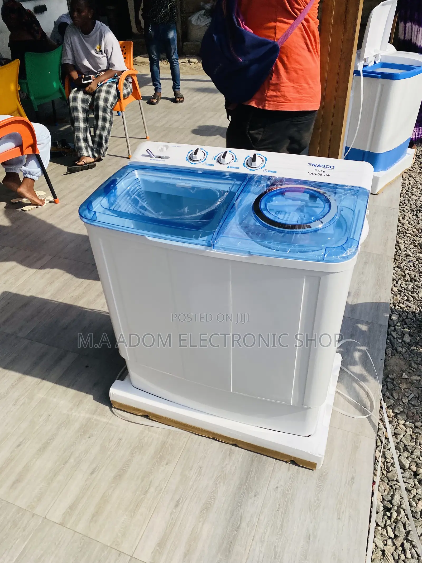 Purchase Authentic Nasco 8kg Top Load Washing Machine.