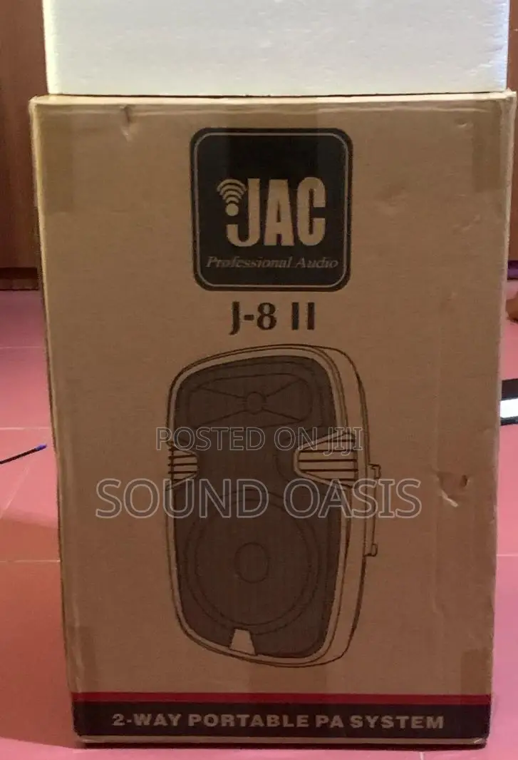 JAC 8 Inch Portable 800 Watts Bluetooth Speaker