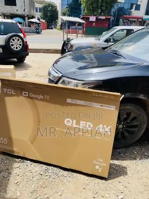 Fresh in Box TCL 55c64555” Qled Ultra HD Google Tv,Black