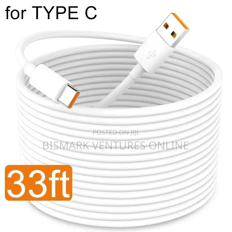 10meters USB Type-C Charger Data Wire Cable.
