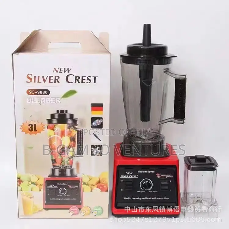 Powerful Silver Crest Blender, 8000W