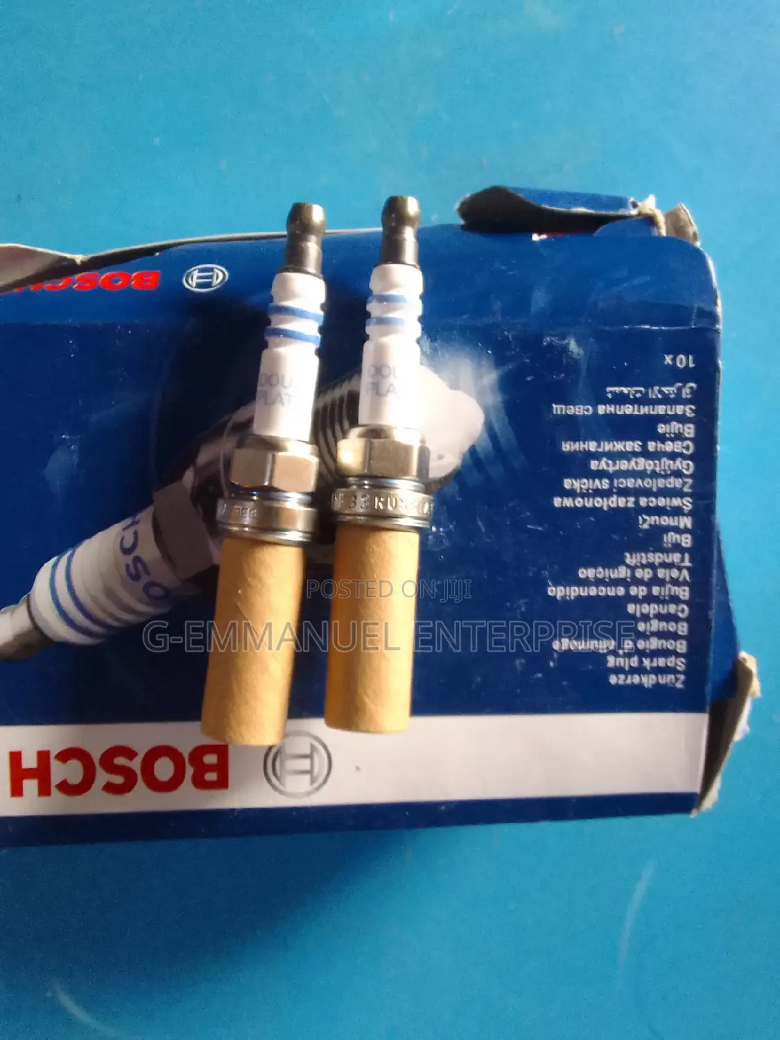 HONDA Crosstour 2010-12 Spark Plugs. ORIGINAL BOSCH.