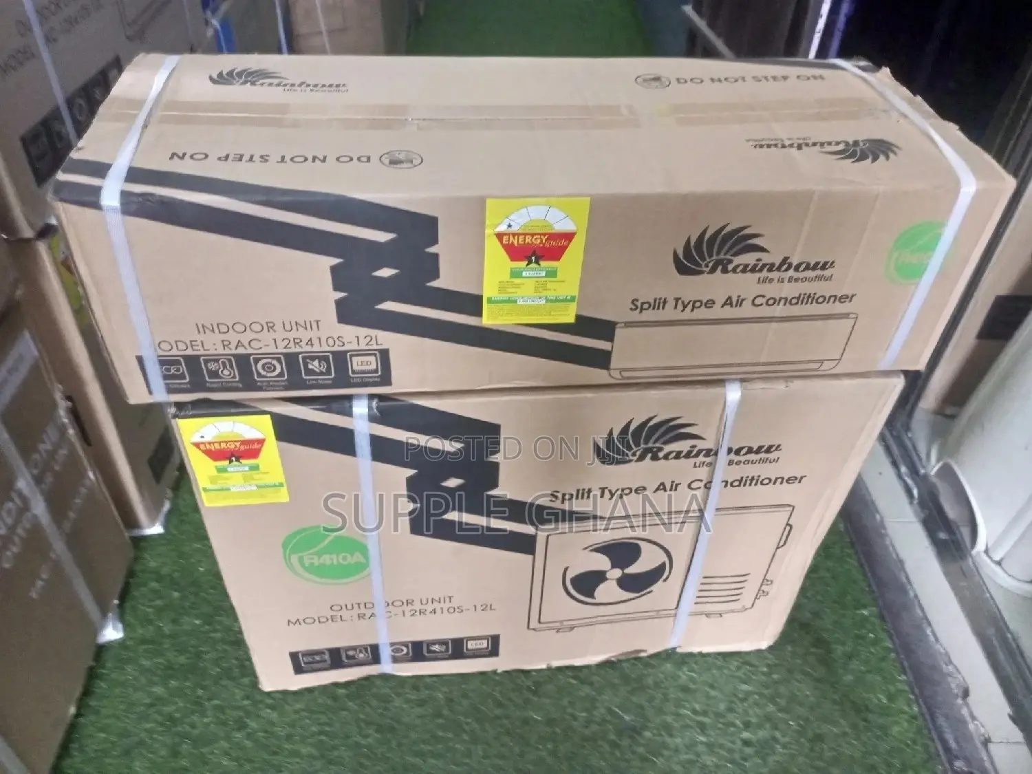 Great Rainbow 1.5hp Air Conditioner Brand New