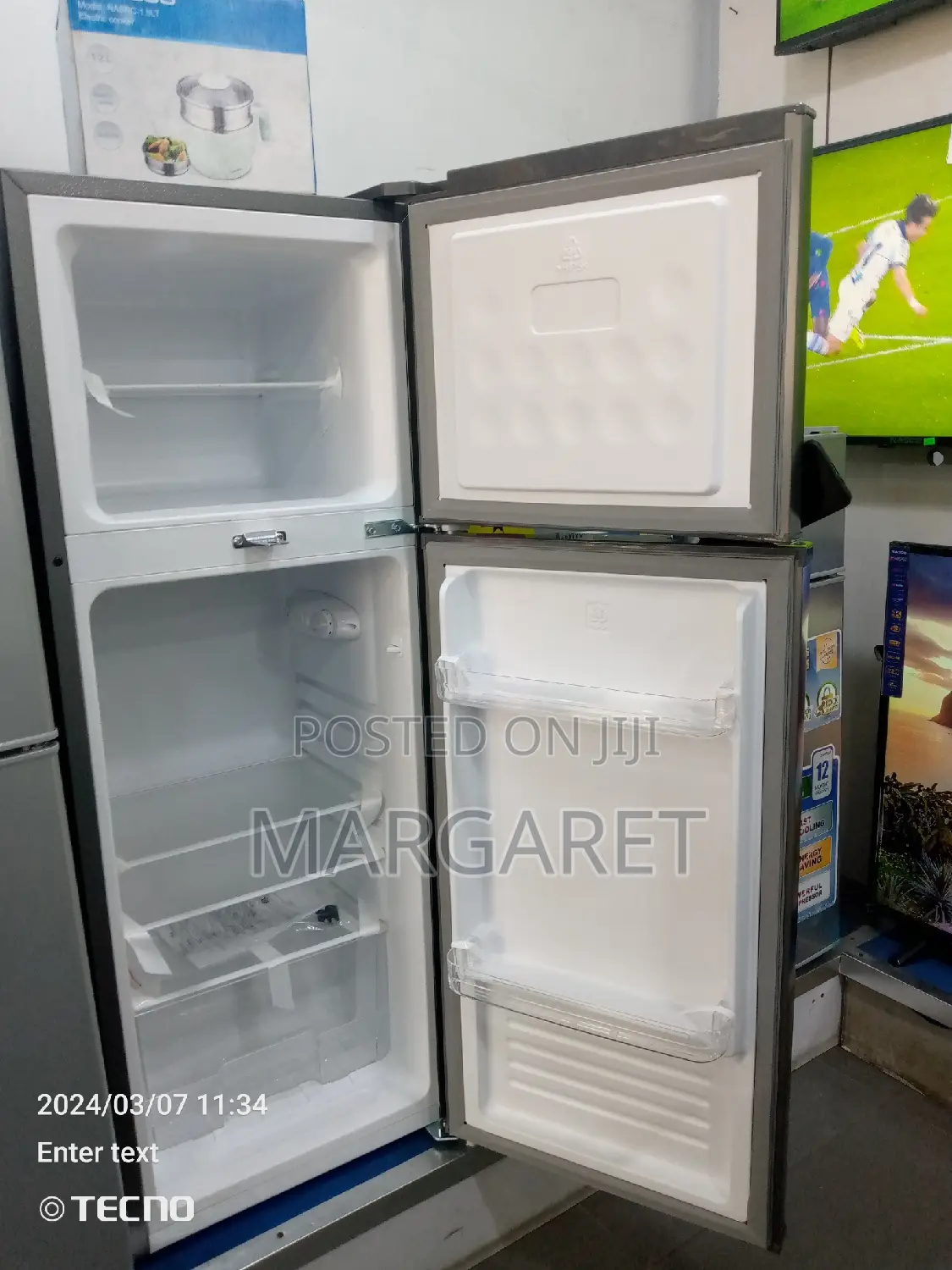 Nasco Double Door Fridge