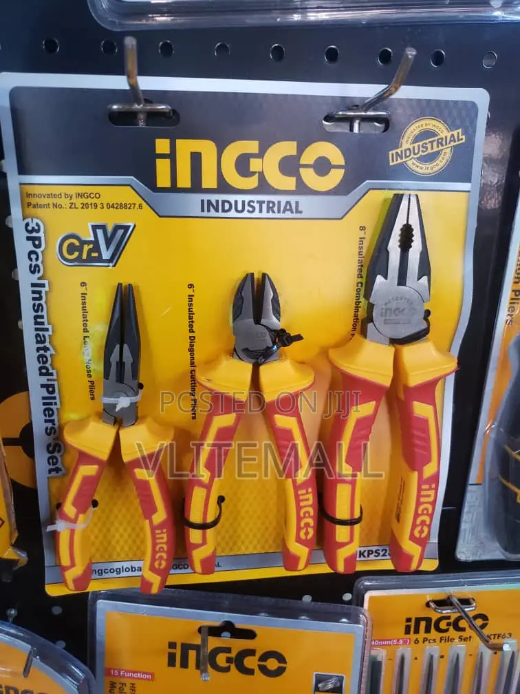 3 PCS Insulated Pliers Set