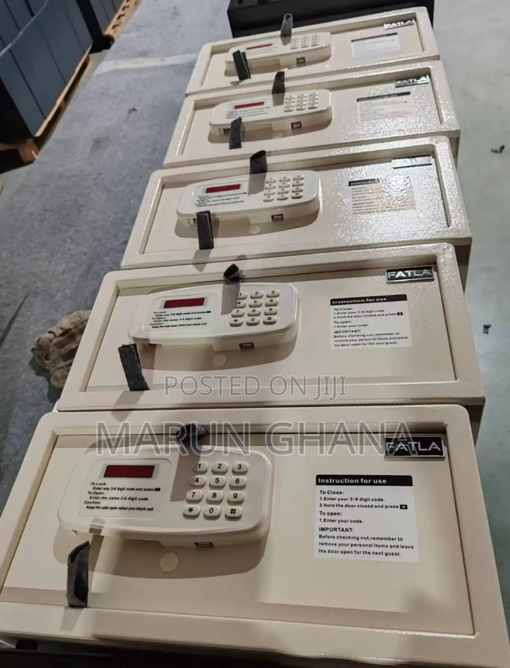 FATLA Safes Product -e-2042a (Hotel Safe With Digital Lock)