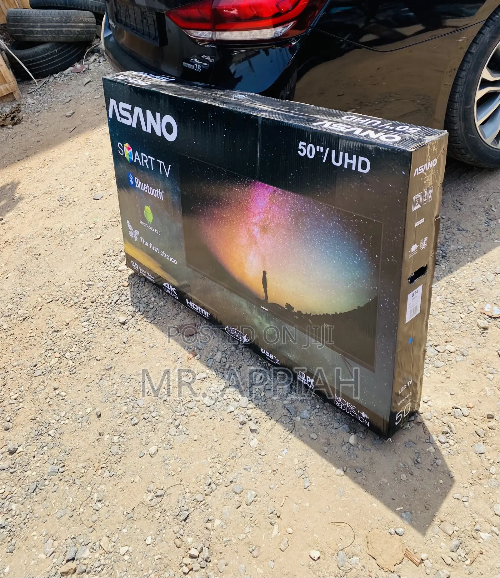 Brand New Asano(Black)50 Inch Uhd Smart Led Tv