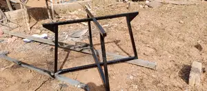 Metal and Wooding Table