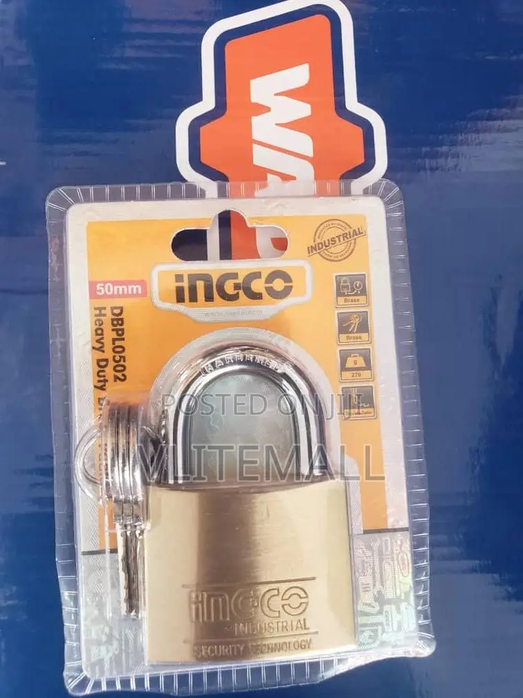 Heavy Duty Brass Padlock