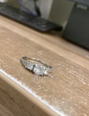 High Grade Silver Engagement/Promise Ring