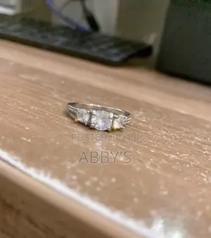 High Grade Silver Engagement/Promise Ring