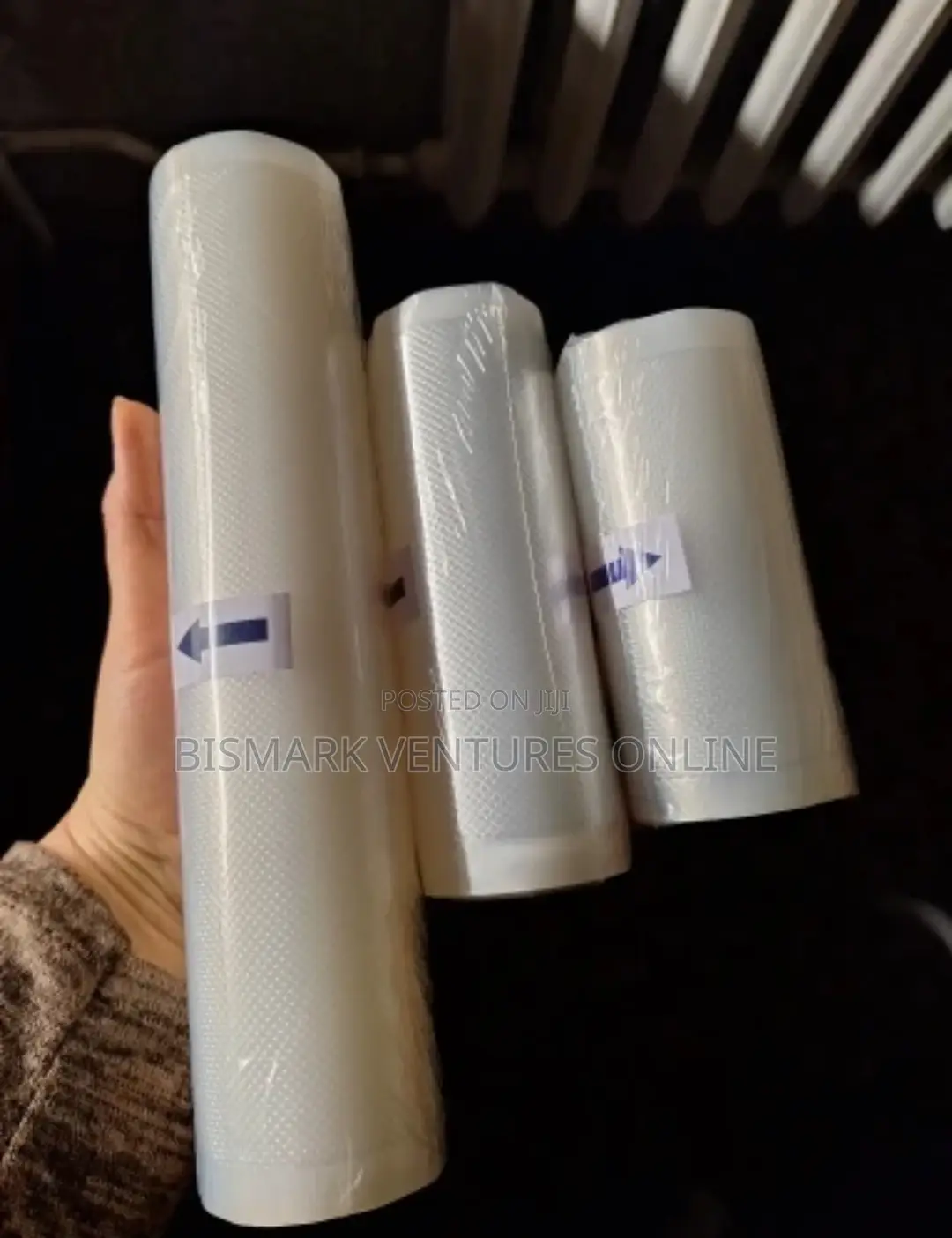 28x500cm Cutt and Seal Roll Vacuum Bags