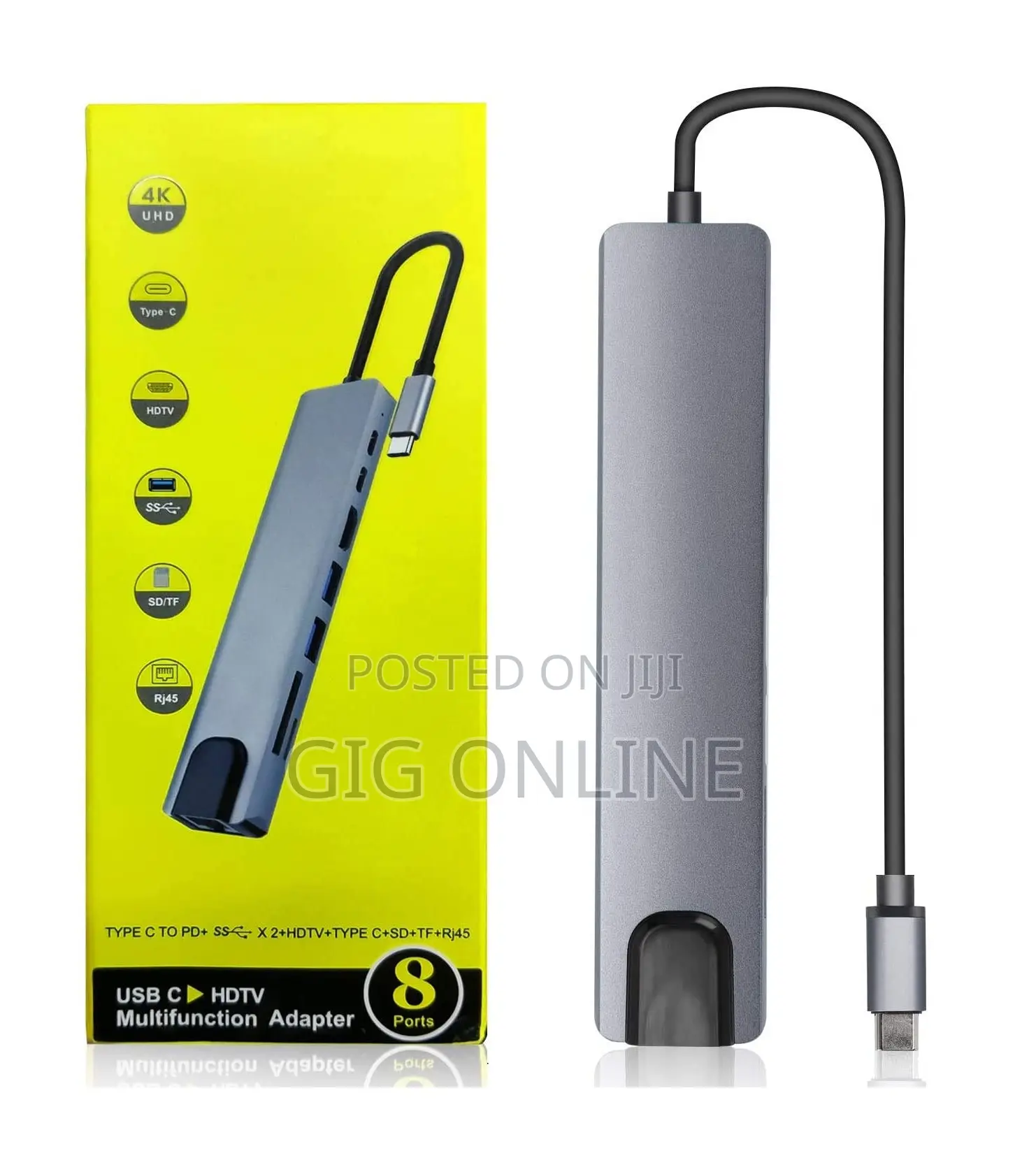 Type C 8in1 Converter