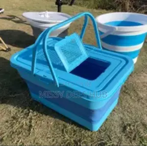 Silicone Basket/Bucket With Cover