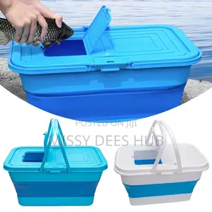Silicone Basket/Bucket With Cover