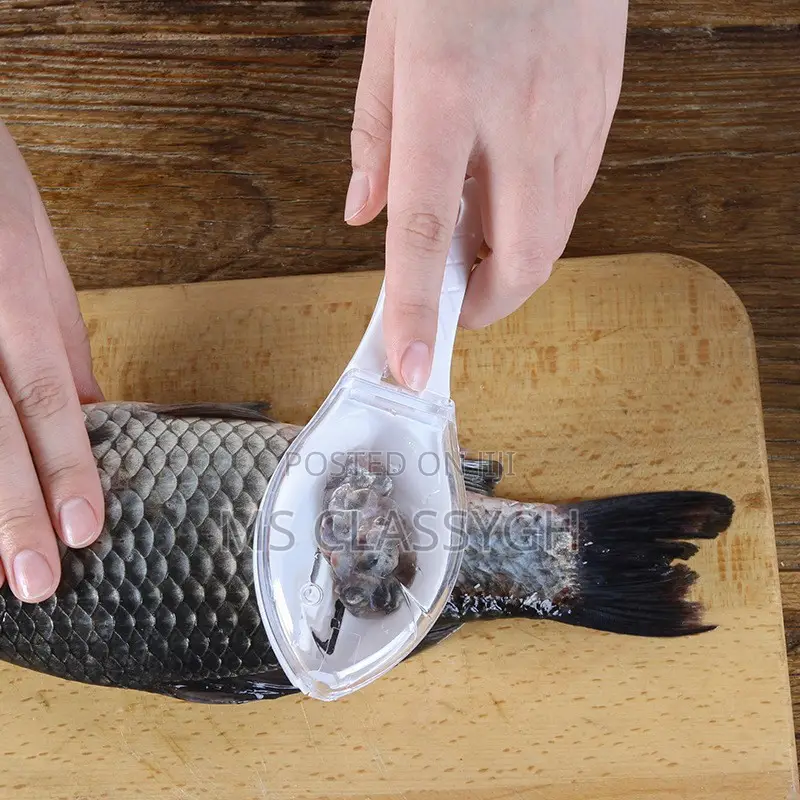 Fish Skin Brush Scraping Fish Scale Brush Grater Cleaning Pe