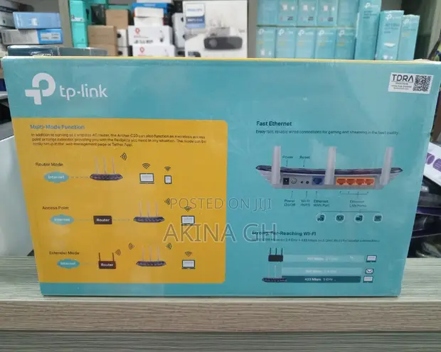 Tp-Link Ac750 Wireless Dual Band Router Archer C20 2